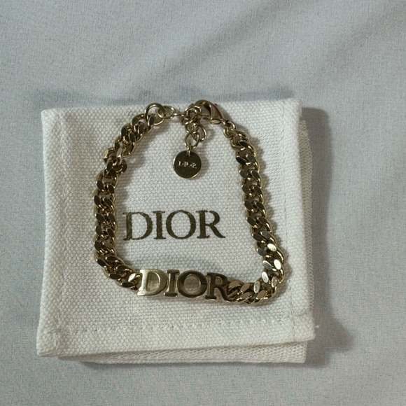 DIOR - Gold bracelet (R912) - Picture 2 of 3